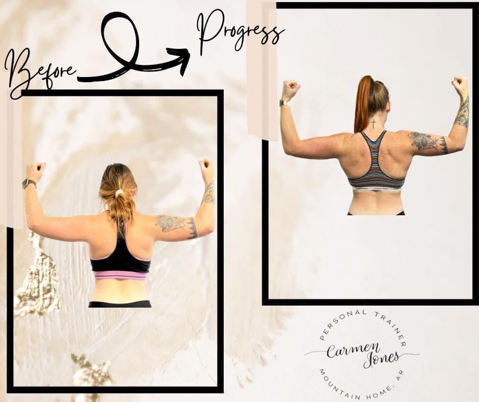 Client progress photo 1